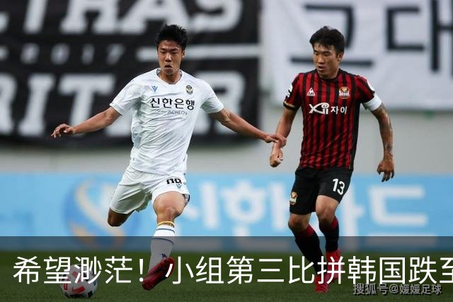 希望渺茫！小组第三比拼韩国跌至第8 想晋级需满足多个条件